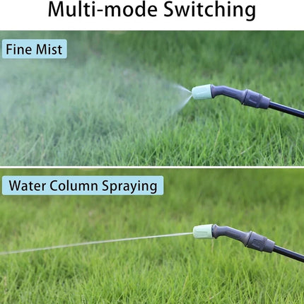 Electric Wand Sprayer With 5m Hose & Nozzles Battery Powered Rechargeable Wand