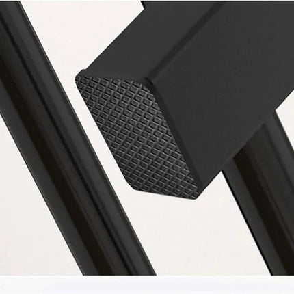Double Clothes Rail Heavy Duty Garment Rack with Shoe Storage Display Stand