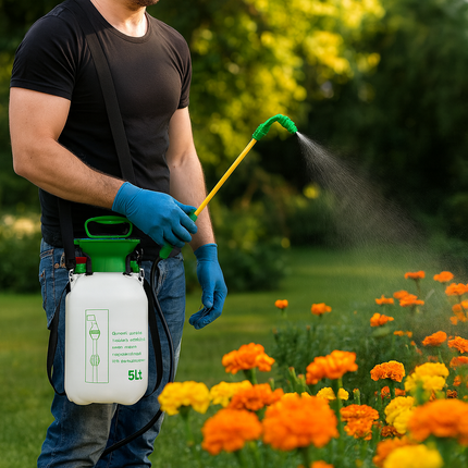5L/8L Garden Pump Pressure Sprayer Bottle Water Spray for Plants & Weed Control