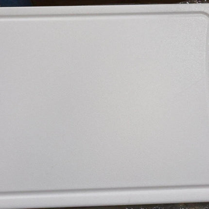 Kitchen Plastic Cutting Board With Juice Grooves With Handle Easy Grip 14x10cm
