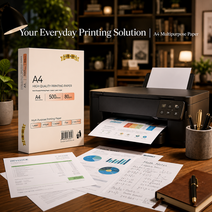 A4 Printer Paper 70gsm 80gsm Home Office Inkjet Laser Printer Copiers Reams