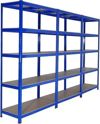 5 Tier Steel Garage Shelving Unit – Blue