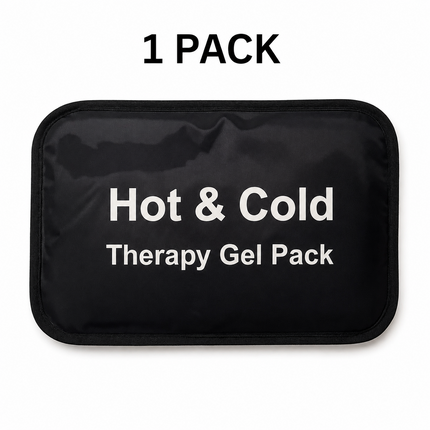 Hot Cold Gel Pack Reusable Heat Ice Therapy Migraine Sports Injury Pain Relief