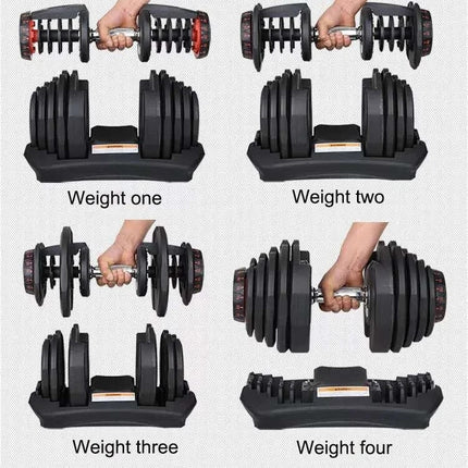 Adjustable Quick Dial Dumbbell