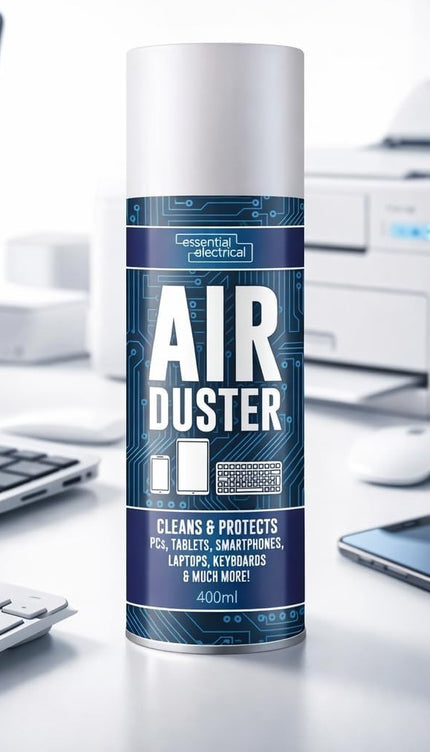 Air Duster Spray Compressed Can Cleans Laptop Printer Keyboard Tech Gadget 200ml