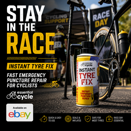 Instant Tyre Fix Spray 200ml Bike Car Puncture Repair Kit