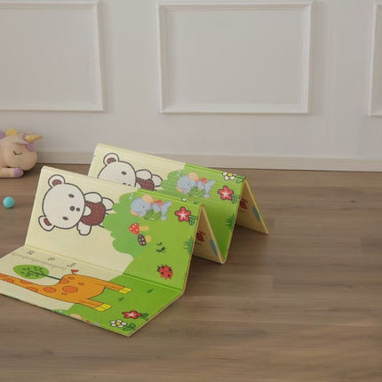 Foldable Baby Play Mat Waterproof Foam Mat Reversible Waterproof Extra Large Mat