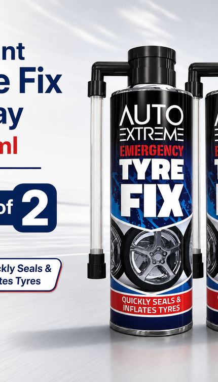 2x Instant Tyre Fix Spray Bicycle Bike Emergency Puncture Repair Sealer 300ml