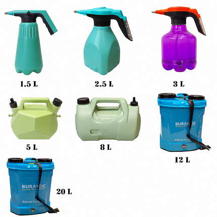 Electric Cordless Pressure Sprayer Portable Handheld Plant Mister Bottle Garden