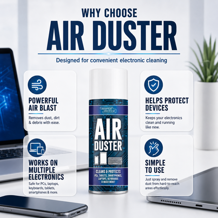 Air Duster Spray 200ml Compressed Can PC Keyboard Cleaner