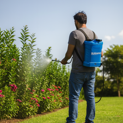 12L Electric Knapsack Sprayer – Cordless Battery Powered Garden Backpack