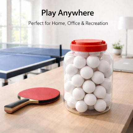 Ping Pong Balls Pack Of 60 White ABS For Match & Training Table Tennis Balls