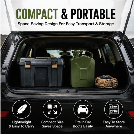 Metal Jerry Can 5L 10L 20L & Spout Heavy Duty Petrol Diesel Storage Container