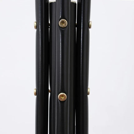 12-Hook Metal Coat Rack Stand Tree for Hats, Clothes, Umbrellas & Accessories