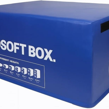 Soft Foam Plyometric Jump Box Set Stackable Gym Fitness Exercise Plyo Boxes
