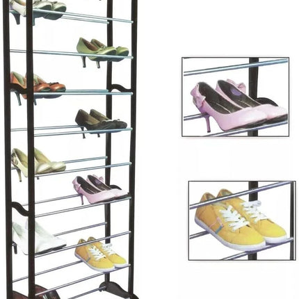 10 Tier Shoe Rack Organizer for 30 Pairs