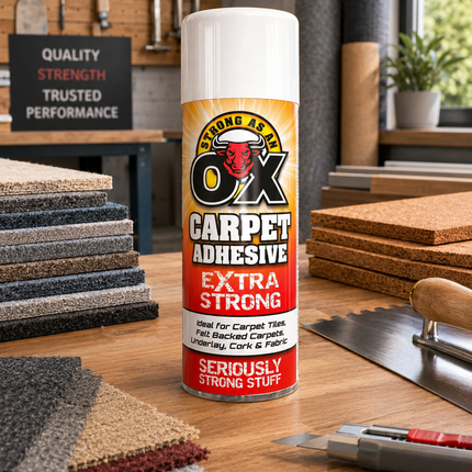 Adhesive Glue Spray Heavy Duty 500ML For Carpet Vinyl