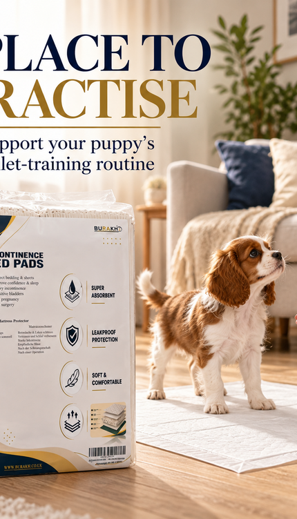 Puppy Training Pads 50/100 Pack Super Absorbent Leakproof Dog Toilet Pee Mats (60x60cm)