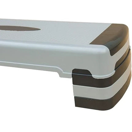 Aerobic Stepper 90cm Exercise Platform 5-Level Adjustable Gym Fitness Step Board