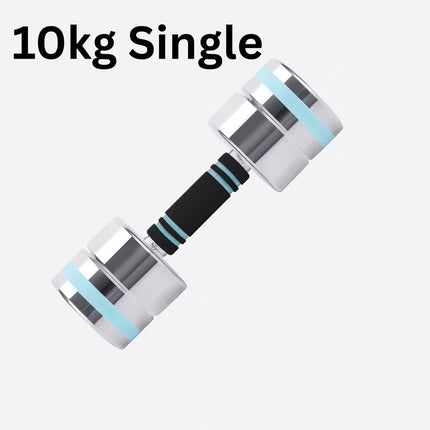 10kg Adjustable Anti-Slip Dumbbell for Home Gym