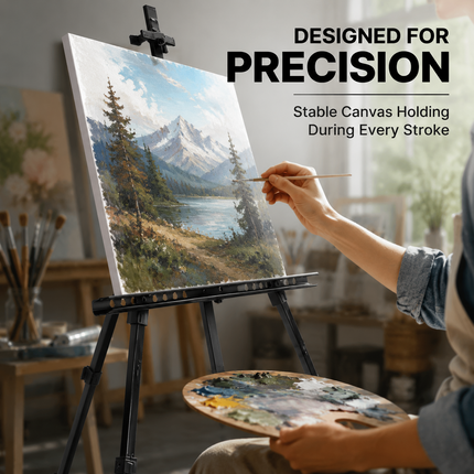 Display Easel Stand Aluminum Tripod Adjustable Artist Canvas Sketch Holder 165cm