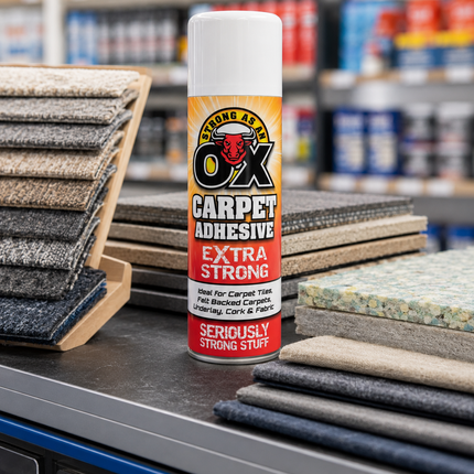 Adhesive Glue Spray Heavy Duty 500ML For Carpet Vinyl