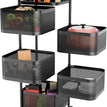 Black Square 6 Tier