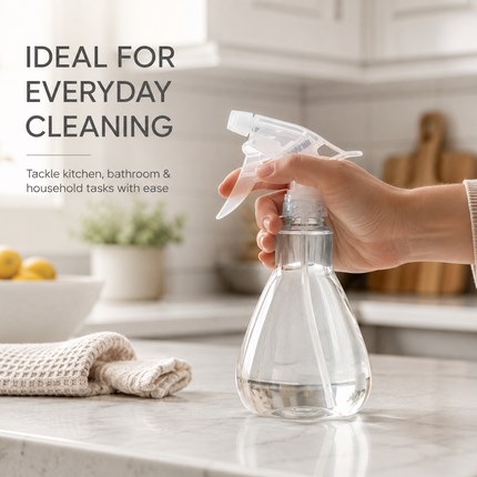Trigger Spray Bottle 1L Empty Clear Sprayer for Salon Cleaning Plants Bottle