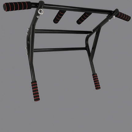 Pull Up Bar Wall Mounted Chin Up HDuty Power Tower Dip Station Multifunctional