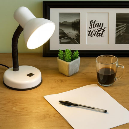 Table Lamp Flexible Neck E27 Simple Design For Study Office Work Desk Lamp 40W