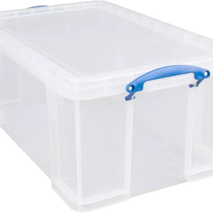42L Clear Storage Box with Lid