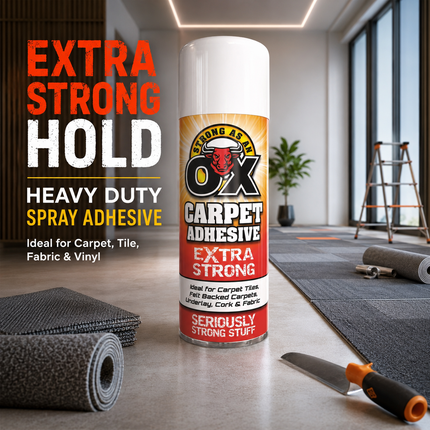 Adhesive Glue Spray Heavy Duty 500ML For Carpet Vinyl
