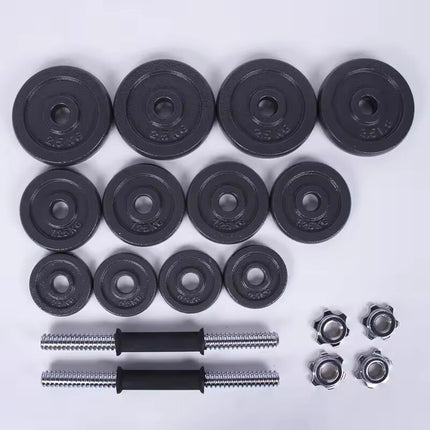 Adjustable Dumbbell & Barbell Set 15KG-50KG