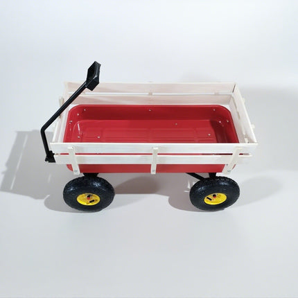 Garden Utility Wagon Cart Gardening Trolley Heavy Duty KidsToy Truck Wheelbarrow