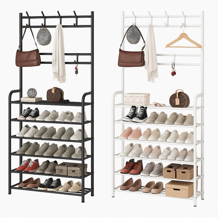 Heavy Duty Garment and Shoes Rack