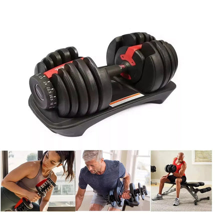 24kg Quick Dial Adjustable Dumbbell