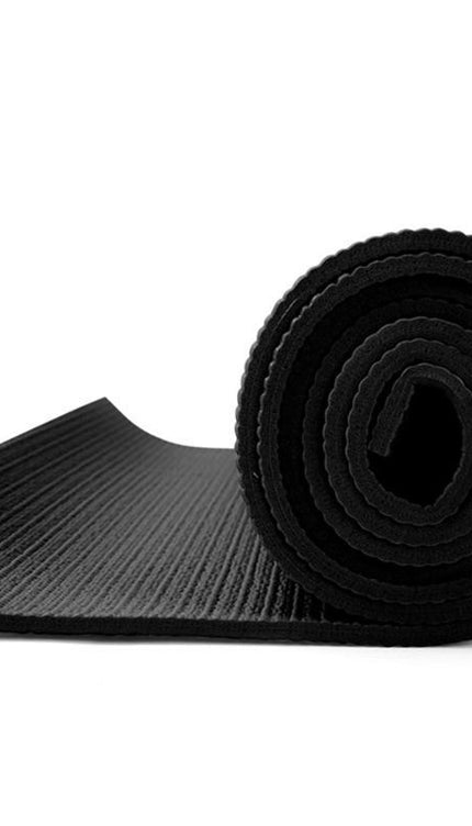 Yoga Mat Thick 10mm Non-Slip PVC Exercise Floor Mat For Gym Pilates & Home