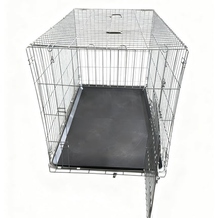 Pet Cage Metal Puppy Training Crate Portable Dog Carrier Suitable for Cats & Dog