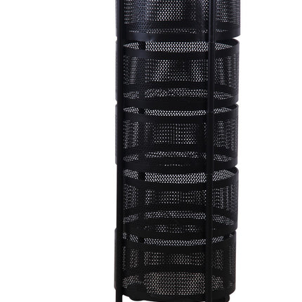 Storage Rack 6 Tier Rotating Kitchen Vegetable Trolley Cart Bathroom Shelf