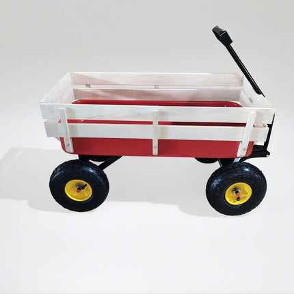 Garden Utility Wagon Cart Gardening Trolley Heavy Duty KidsToy Truck Wheelbarrow