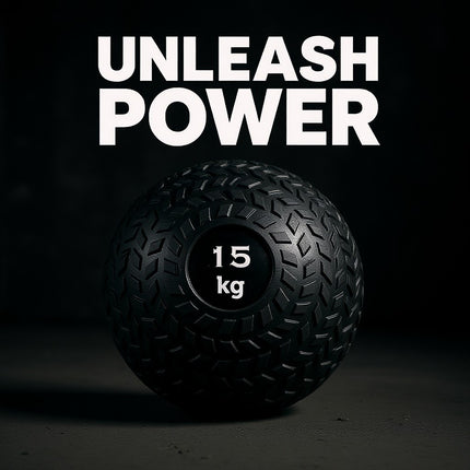 Core Balance Slam Ball 15KG Bounce Resistance Gym Workout Weighted Medicine Ball