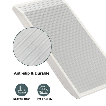 Portable Dog Ramp Folding Non-Slip Pet Ramp Stairs Step Ladder for Bed Sofa