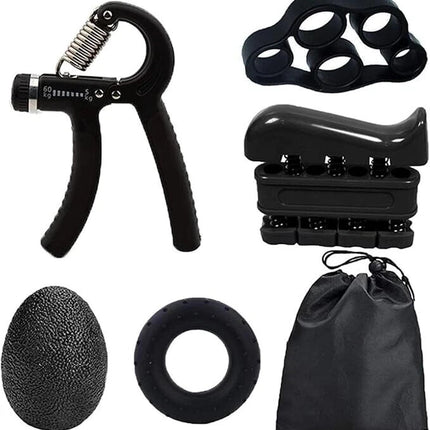 Hand Exerciser Grip Strengthener Set 5PCS Forearm & Wrist Workout Fitness