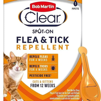 Bob Martin Flea & Tick Spot-On for Cats