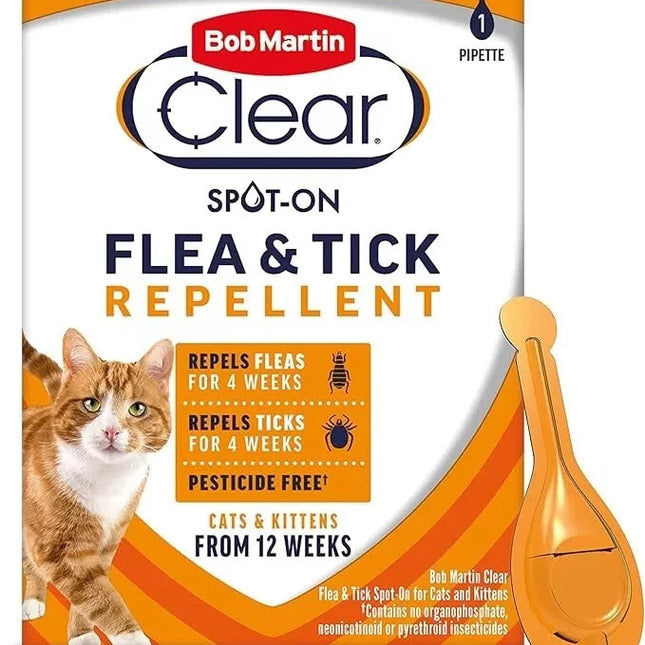 Bob Martin Flea & Tick Spot-On for Cats