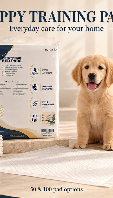 Puppy Training Pads 50/100 Pack Super Absorbent Leakproof Dog Toilet Pee Mats