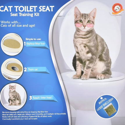 Cat Toilet Seat Trainer