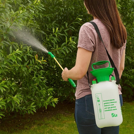5L/8L Garden Pump Pressure Sprayer Bottle Water Spray for Plants & Weed Control