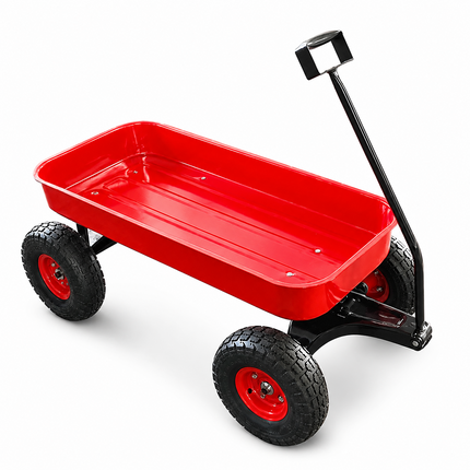 Garden Trolley Cart 150kg Heavy Duty Wheels Lawn Beach Wagon Hand Truck