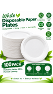7 Inch / Pack of 100